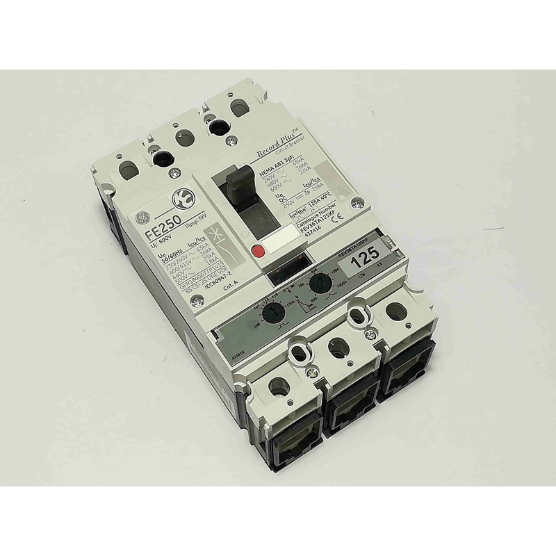 G.E. Circuit Breaker (FEV) – Molded Case Circuit Breaker, 3 Pole, 240V