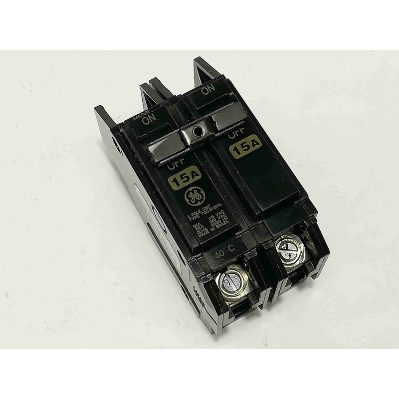 G.E. Circuit Breaker (THQC) – Bolt-On Type, 2 Pole, 240V, 22 KAIC