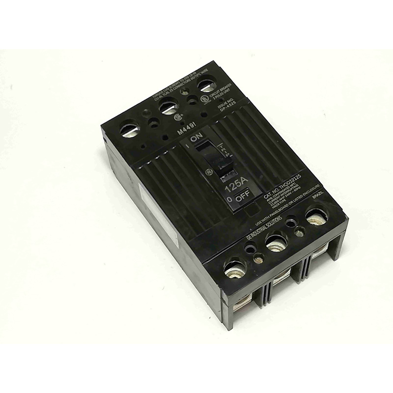 G.E. Circuit Breaker (TQD) – Bolt-On Type, 3 Pole, 240V, 10 KAIC