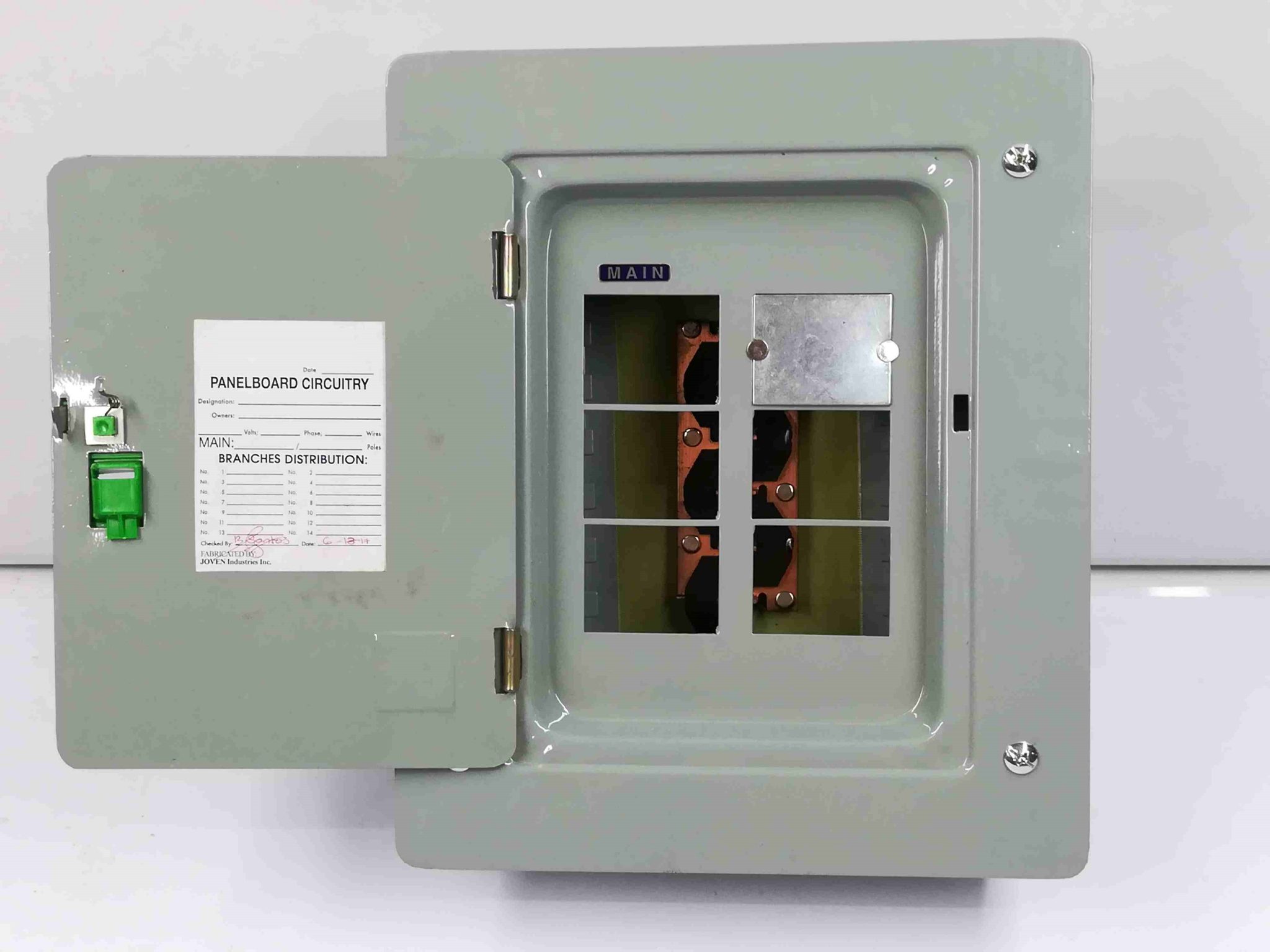 Panel Box 4 To 32 Branches, 2 Pole, Plug-In Type - Arizona Integrated ...