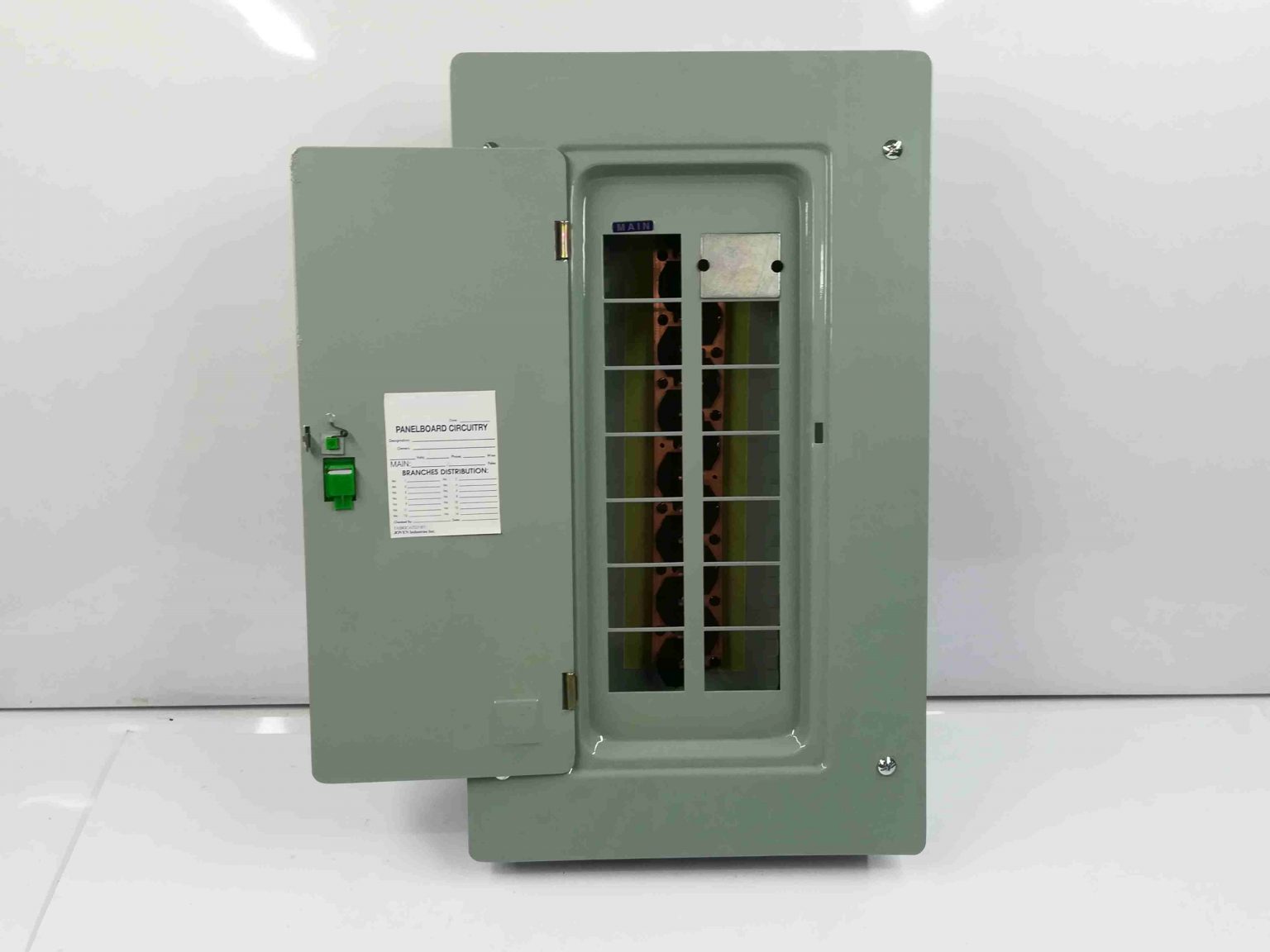 Panel Box 4 to 32 Branches, 2 Pole, PlugIn Type Arizona Integrated