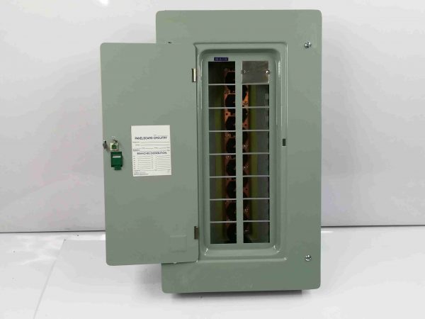 Panel Box 14 Branches - Main Breaker, 2 Pole, Plug-In Type - G.E Breaker TQL